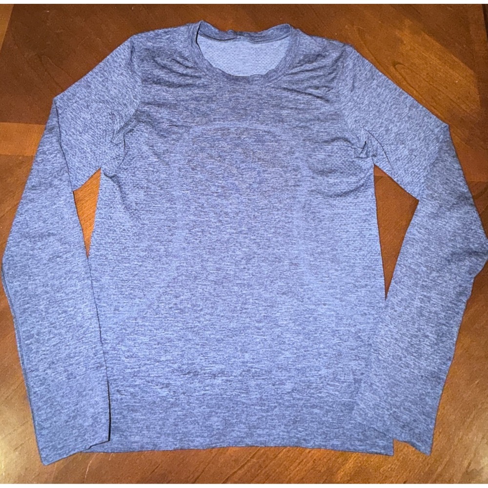 Lululemon Swiftly Relaxed Long Sleeve Shirt  Navy Blue Size 4